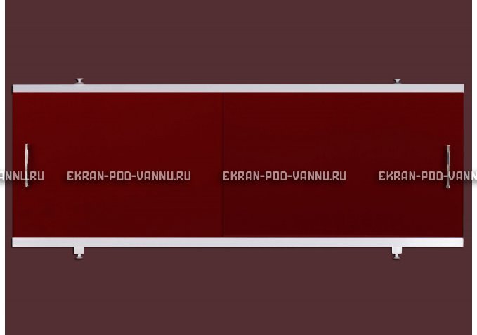 Экран EUROPLEX Универсал бордо под трубы – купить по цене 6250 руб. в интернет-магазине в городе Ульяновск картинка 1