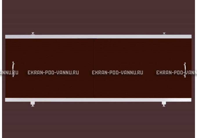 Экран EUROPLEX Универсал шоколад под трубы – купить по цене 6250 руб. в интернет-магазине в городе Ульяновск картинка 1