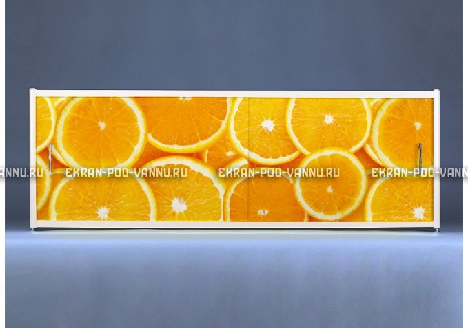 Раздвижной ФОТО экран - Citrus – купить по цене 8500 руб. в интернет-магазине в городе Ульяновск картинка 1