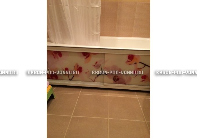 Раздвижной ФОТО экран - Orchid – купить по цене 8500 руб. в интернет-магазине в городе Ульяновск картинка 3
