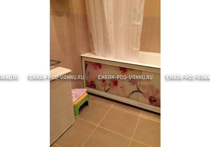 Раздвижной ФОТО экран - Orchid – купить по цене 8500 руб. в интернет-магазине в городе Ульяновск картинка 4