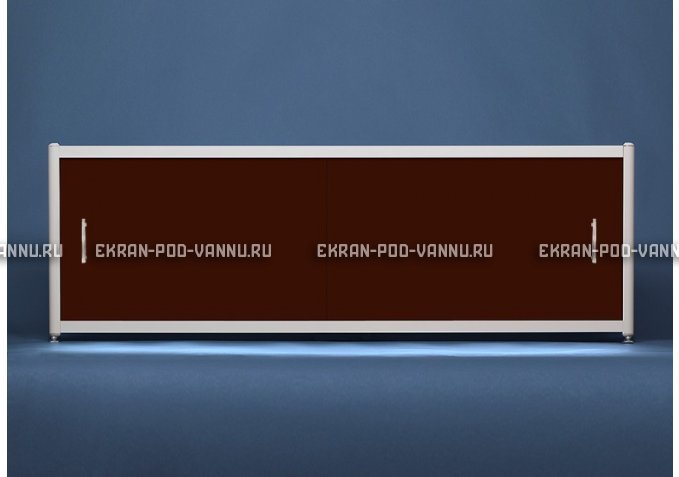 Раздвижной экран EUROPLEX Комфорт шоколад – купить по цене 6750 руб. в интернет-магазине в городе Ульяновск картинка 1
