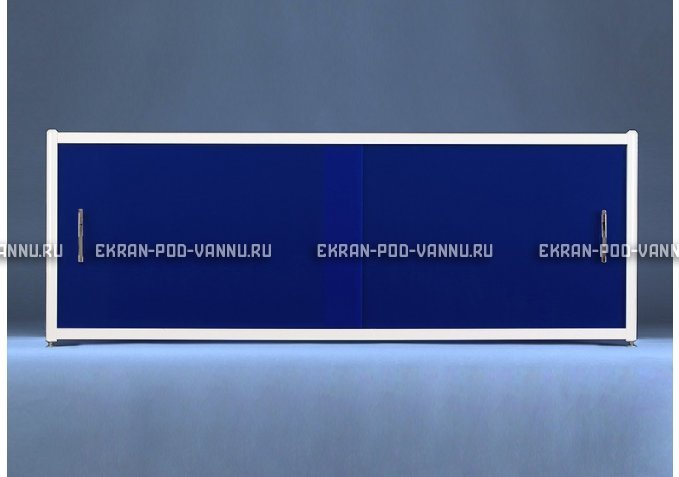 Торцевой экран EUROPLEX Комфорт синий – купить по цене 8180 руб. в интернет-магазине в городе Ульяновск картинка 2