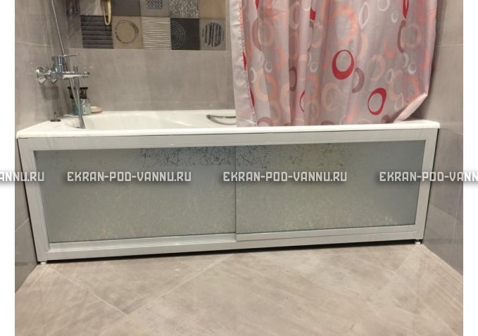 Раздвижной экран EUROPLEX Роликс Серебро – купить по цене 12500 руб. в интернет-магазине в городе Ульяновск картинка 1