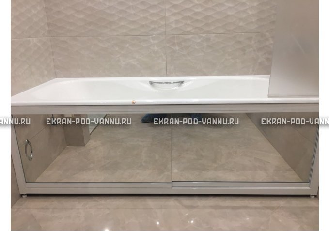 Раздвижной экран EUROPLEX Роликс Зеркальный – купить по цене 9700 руб. в интернет-магазине в городе Ульяновск картинка 12