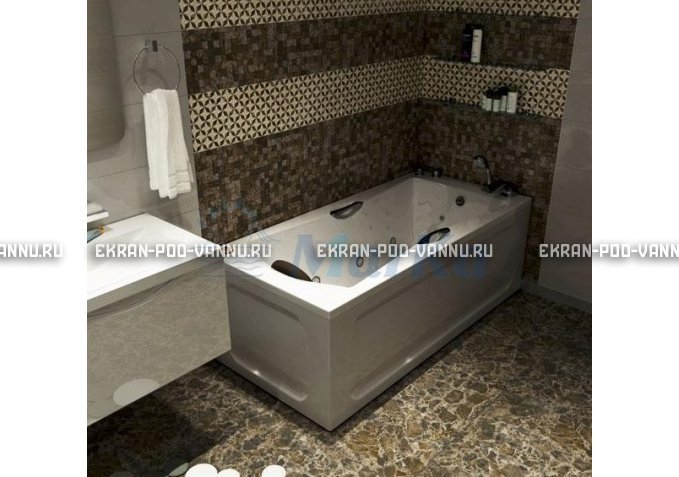 Акриловая ванна 1MarKa Agora 170x75 – купить по цене 13330 руб. в интернет-магазине в городе Ульяновск картинка 5