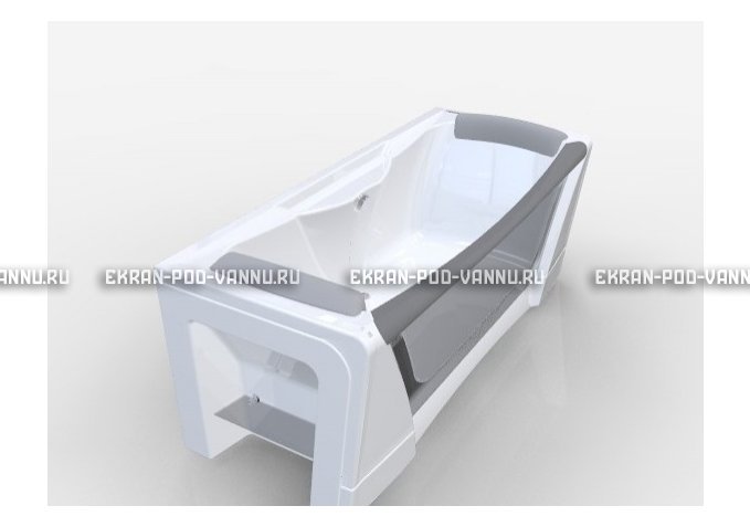 Прозрачная ванна 1MarKa Dolce Vita 180x80 – купить по цене 43200 руб. в интернет-магазине в городе Ульяновск картинка 3