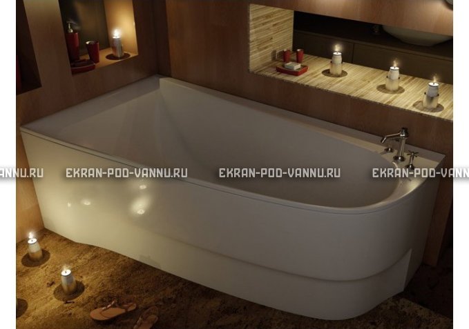 Акриловая ванна Vayer Boomerang 180x100 – купить по цене 53030 руб. в интернет-магазине в городе Ульяновск картинка 3