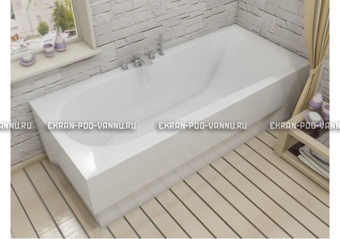 Акриловая ванна Vayer Boomerang 1800x800 – купить по цене 45420 руб. в интернет-магазине в городе Ульяновск картинка 1