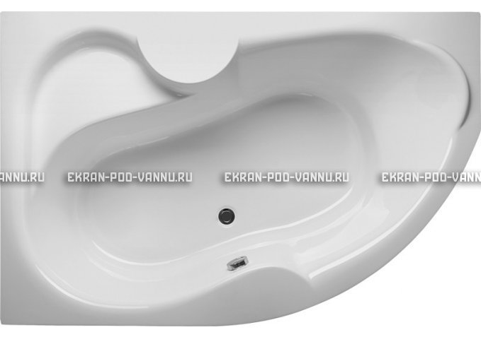 Акриловая ванна Vayer Azalia 170x105 – купить по цене 28800 руб. в интернет-магазине в городе Ульяновск картинка 2