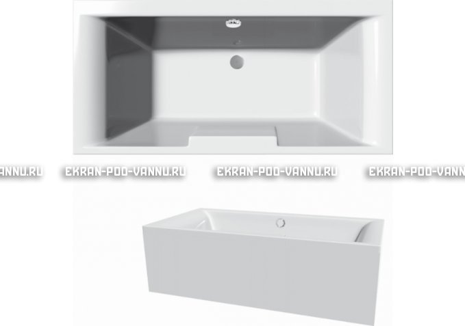 Акриловая ванна Vayer Casoli 180x80 – купить по цене 23580 руб. в интернет-магазине в городе Ульяновск картинка 4