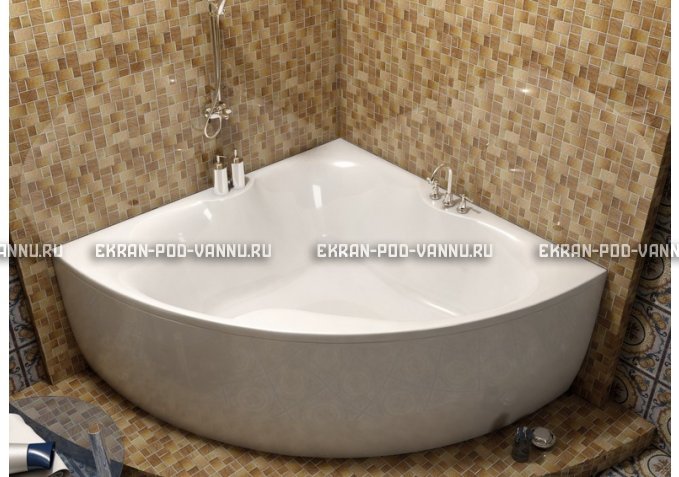 Акриловая ванна Vayer Iryda 150x150 – купить по цене 39550 руб. в интернет-магазине в городе Ульяновск картинка 1