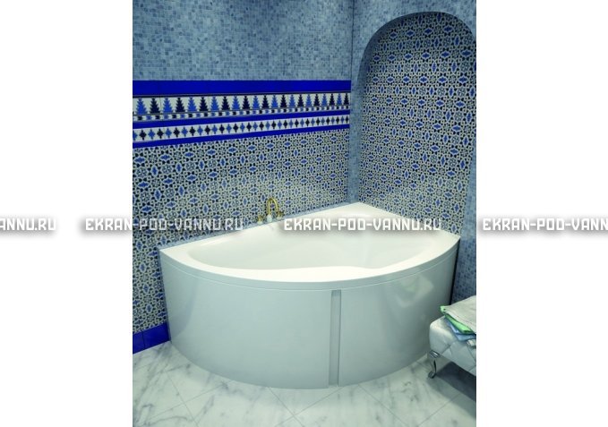 Акриловая ванна Vayer Ismena 160x105 – купить по цене 28350 руб. в интернет-магазине в городе Ульяновск картинка 1