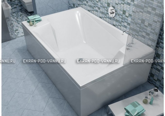 Акриловая ванна Vayer Ontario 190x125 – купить по цене 35050 руб. в интернет-магазине в городе Ульяновск картинка 1