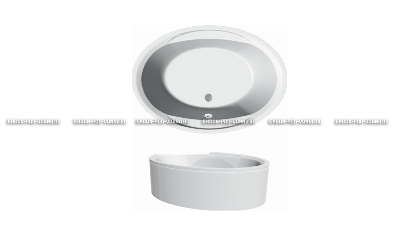 Акриловая ванна Vayer Opal 180x120 – купить по цене 33850 руб. в интернет-магазине в городе Ульяновск картинка 12