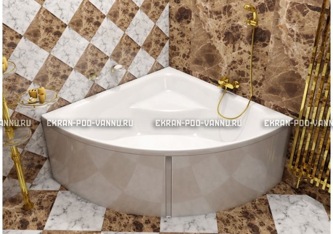 Акриловая ванна Vayer Persefona 140x140 – купить по цене 25230 руб. в интернет-магазине в городе Ульяновск картинка 1