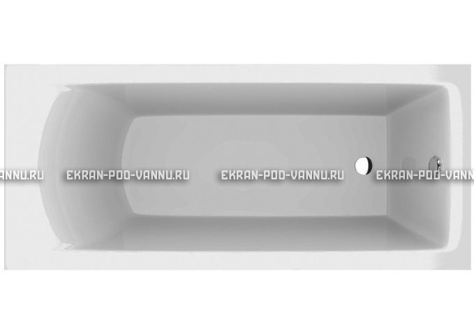 Акриловая ванна Vayer Savero 170x75 – купить по цене 21210 руб. в интернет-магазине в городе Ульяновск картинка 2