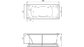 Акриловая ванна Relisan Loara 180x80 – купить по цене 23580 руб. в интернет-магазине в городе Ульяновск картинка 8