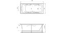 Акриловая ванна Relisan Marina 170x75 – купить по цене 15725 руб. в интернет-магазине в городе Ульяновск картинка 17
