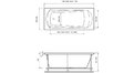 Акриловая ванна Relisan Tamiza 170x70 – купить по цене 18750 руб. в интернет-магазине в городе Ульяновск картинка 17