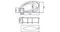 Акриловая ванна 1MarKa Julianna 170x100 – купить по цене 21320 руб. в интернет-магазине в городе Ульяновск картинка 13