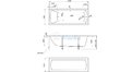 Акриловая ванна 1MarKa Modern 120x70 – купить по цене 7600 руб. в интернет-магазине в городе Ульяновск картинка 17