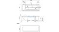 Акриловая ванна 1MarKa Modern 160x70 – купить по цене 9410 руб. в интернет-магазине в городе Ульяновск картинка 21